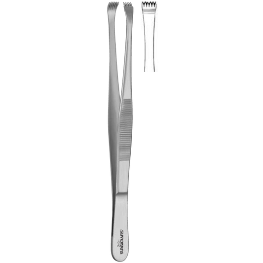 Lerche Tissue Forceps 5x6 Teeth