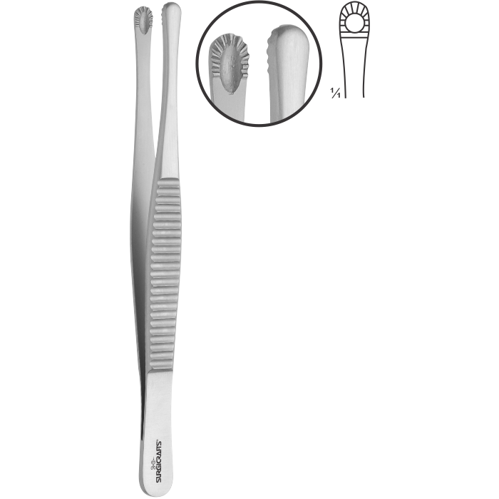 Russian-modell Tissue Forceps