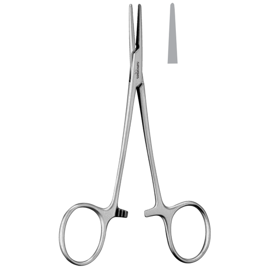 Micro-halsted Haemostatic Forceps
