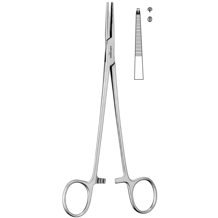 Adson Tissue Forceps (1x2 Teeth) Straight