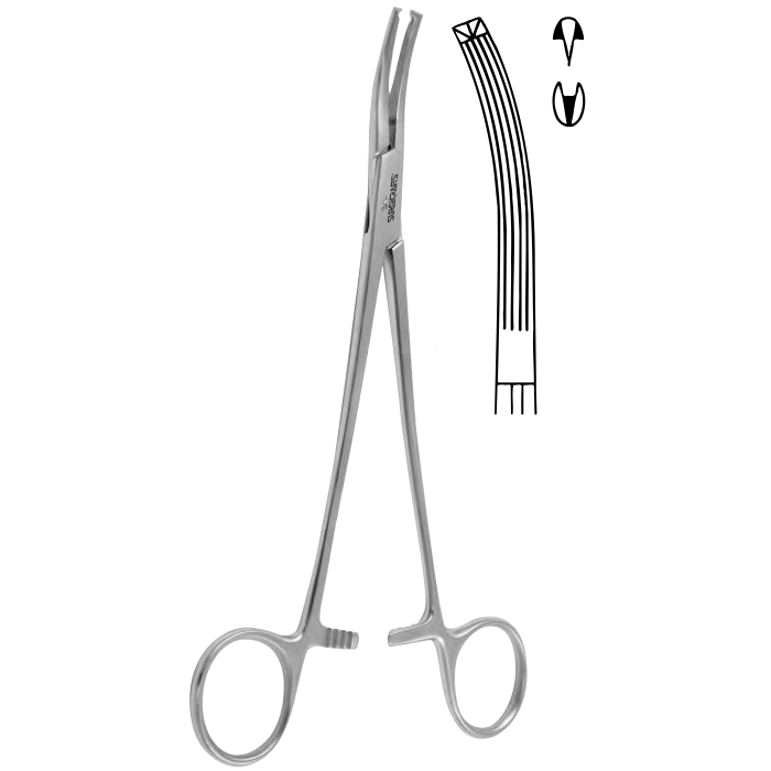 Wertheim Haemostatic Tissue Forceps