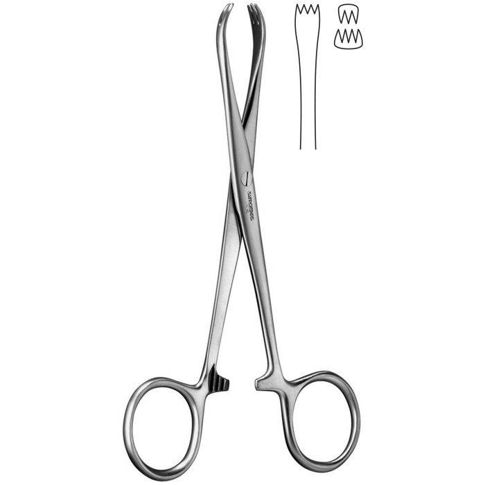 Tuffier Haemostatic Forceps