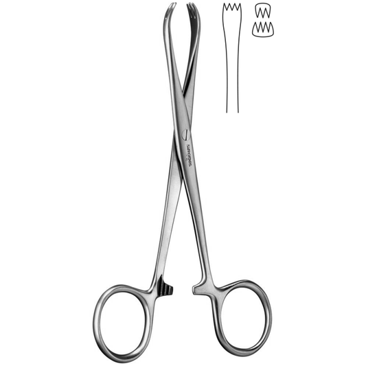 Tuffier Haemostatic Forceps