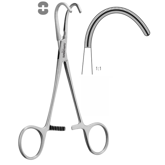 Cooley Beck  Atraumatic Cardiovascular Forceps