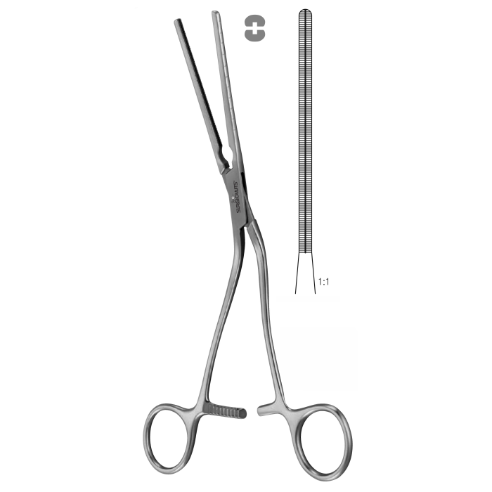 Cooley Iliac Forceps & Atraumatic Cardiovascular Forceps