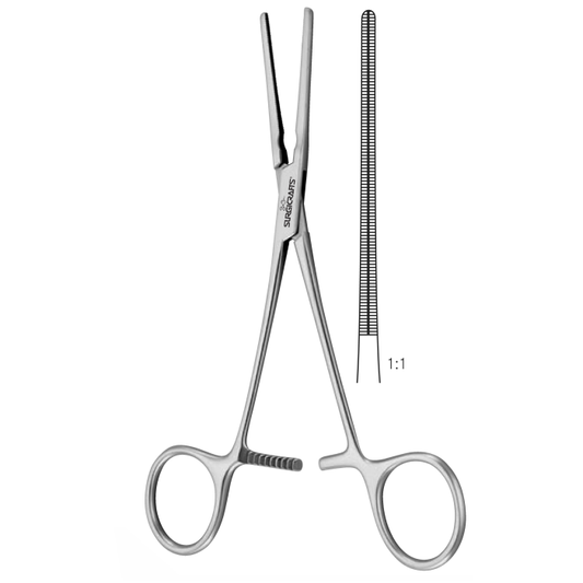 Cooley Patent Ductus Clamp & Atraumatic Cardiovascular Forceps