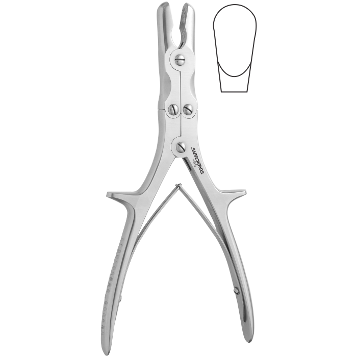 Stille luer Rongeur Forceps