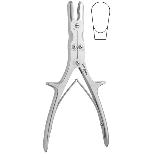 Stille luer Rongeur Forceps
