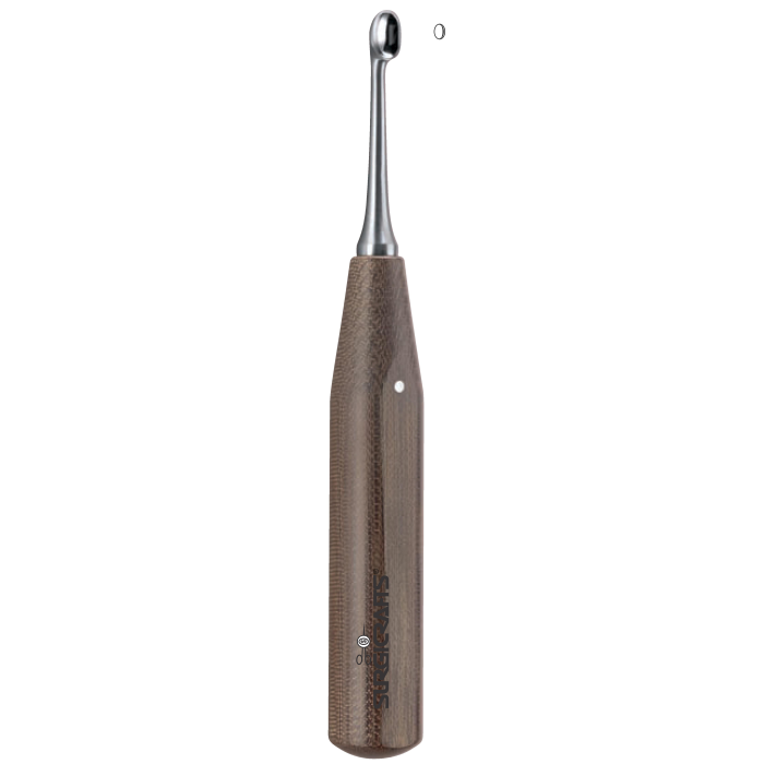 Volkmann Bone Curette Oval, Fiber Handle