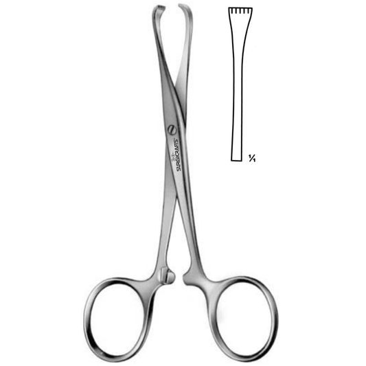 Tuffier Tissue Forceps