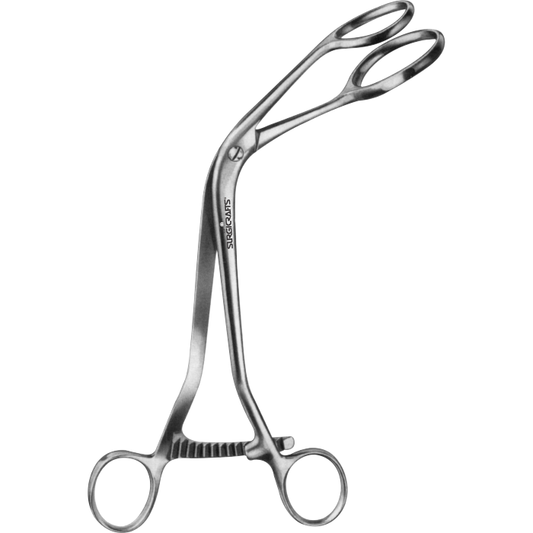 Strassmann Kidney Elevating Stone Clamp Forceps